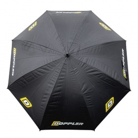 Umbrella Doppler black / yellow