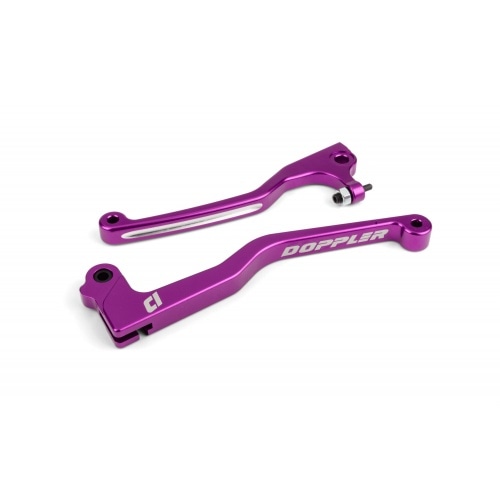 Brake / Clutch Lever Set Doppler CNC purple Beta RR Brake / Clutch Lever Set Doppler CNC purple Beta RR