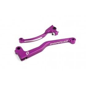 Brake / Clutch Lever Set Doppler CNC purple Rieju MRT after 2018