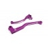 Brake / Clutch Lever Set Doppler CNC purple Rieju MRT after 2018 Brake / Clutch Lever Set Doppler CNC purple Rieju MRT after 2018