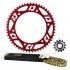 Chain Kit 13x53 aluminum - 420 Doppler Fantic XM/XE red Chain Kit 13x53 aluminum - 420 Doppler Fantic XM/XE red