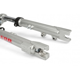 Вилка EBR гидравлическая серебристая d.28m Peugeot 103 / MBK 51