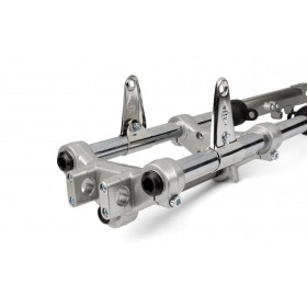 Вилка EBR гидравлическая серебристая d.28m Peugeot 103 / MBK 51