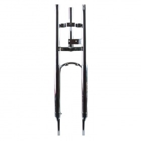 Вилка EBR хромированная Peugeot 103 MVL без верхнего тройного зажима (17 дюймов)