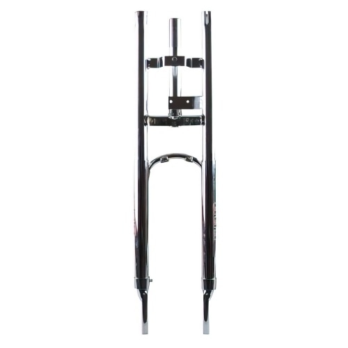 Вилка EBR хромированная Peugeot 103 MVL без верхнего тройного зажима (17 дюймов) Вилка EBR хромированная Peugeot 103 MVL без верхнего тройного зажима (17 дюймов)