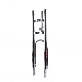 Вилка EBR хромированная Peugeot 103 MVL без верхнего тройного зажима (17 дюймов)