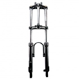 Вилка EBR гидравлическая регулируемая черная мопед Peugeot 103 / MBK 51