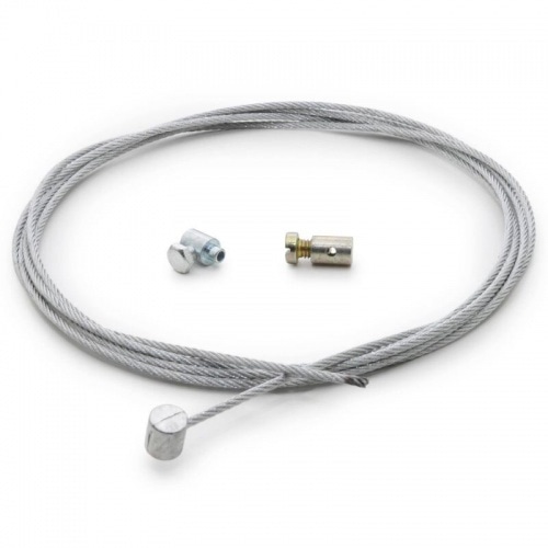 Clutch Cable with sleeve and clamp d.2mm - 2M Clutch Cable with sleeve and clamp d.2mm - 2M
