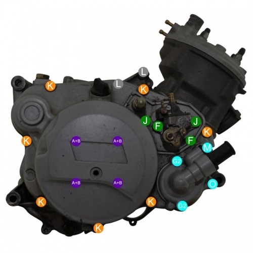 Engine Bolt Set Easyboost AM6 Engine Bolt Set Easyboost AM6