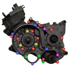 Engine Bolt Set Easyboost AM6