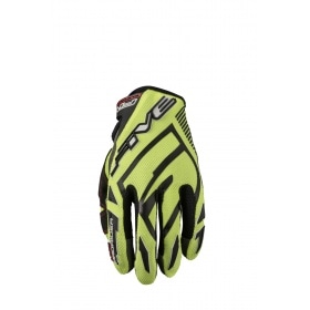 MX Cimdi Five MXF Pro Rider S neon yellow S