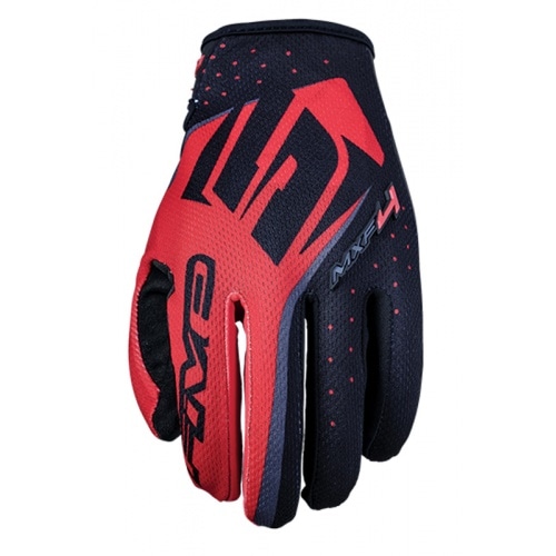 MX Cimdi Five MXF4 red S MX Cimdi Five MXF4 red S