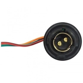 Spuldzes ligzda Flösser 12V BAY15D - ar kabeli