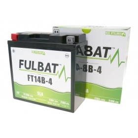 Akumulators Fulbat FT14B-4 SLA (gēla) bez apkopes / gatavs lietošanai