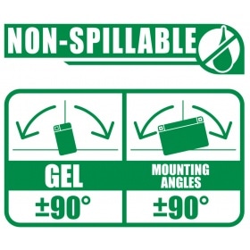 Akumulators Fulbat 12V - 20Ah SLA Gel bez apkopes / gatavs lietošanai