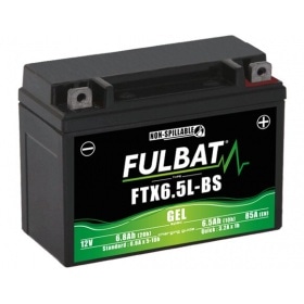 Battery 12V - 6,5Ah Fulbat FTX6.5L-BS Gel