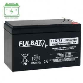 Battery 12V - 7,2Ah Fulbat FP12-7.2 AGM