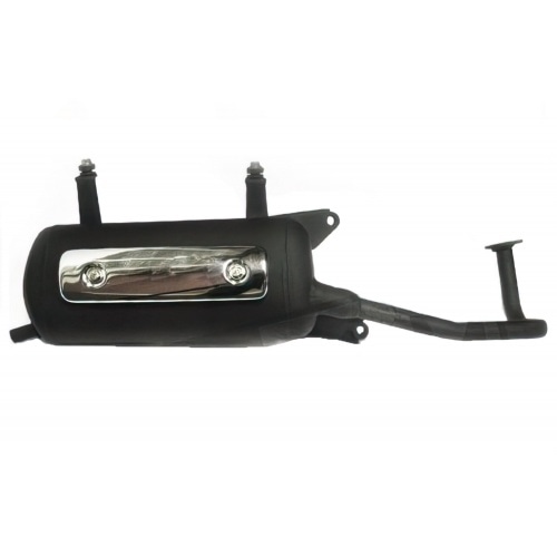 Izplūdes gāzu OEM kvalitātes GY6 50cc 4 taktu Retro zems stiprinājums ar homolgāciju Izplūdes gāzu OEM kvalitātes GY6 50cc 4 taktu Retro zems stiprinājums ar homolgāciju