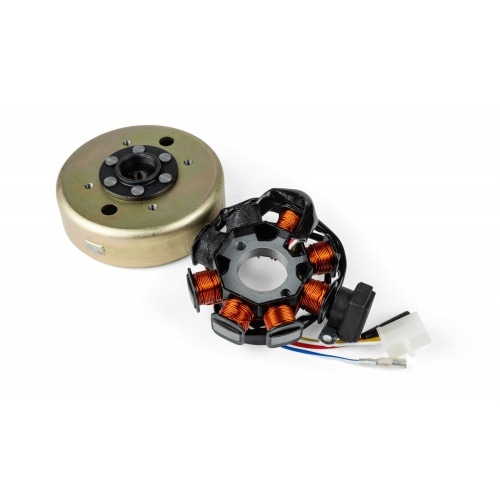 Aizdedzes komplekts (2 izolētas spoles) Ķīna 4 taktu / GY6 50cc Aizdedzes komplekts (2 izolētas spoles) Ķīna 4 taktu / GY6 50cc