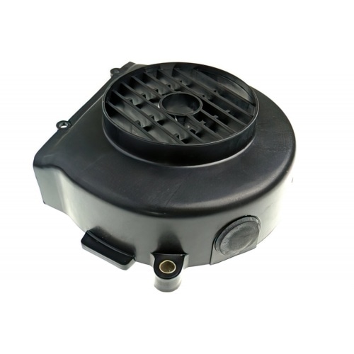 Dzesēšanas ventilatora vāks GY6, 50cc (139QMB/QMA), melns Dzesēšanas ventilatora vāks GY6, 50cc (139QMB/QMA), melns