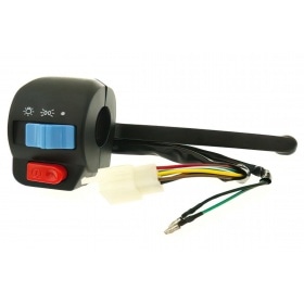 Switch unit for handlebar, right-hand side, with brake lever for front drum brake