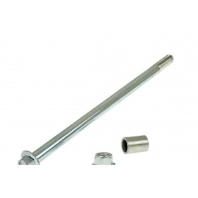 Priekšējā riteņa vārpsta GY6, garums: 21,5 cm, 50 cm3 (139QMB/QMA)