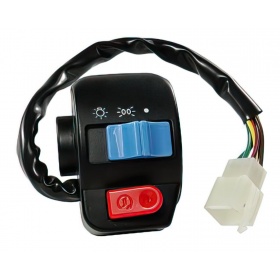 Switch unit for handlebar, right-hand, complete