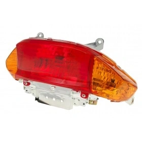 Rear light GY6, incl. orange indicators, E-marked, 50cc (139QMB/QMA)