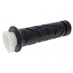 Gāzes roktura uzmava ar gumijas rokturi, melna, labajā pusē - GY6 125cc