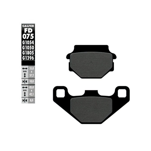 Brake Pads Galfer metal front/rear Yamaha DT / HM / Fantic / Suzuki Brake Pads Galfer metal front/rear Yamaha DT / HM / Fantic / Suzuki