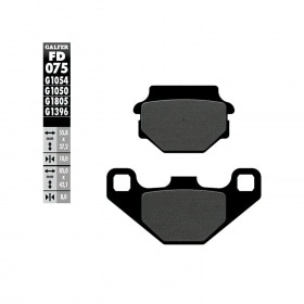 Brake Pads Galfer semi-metal front/rear Yamaha DT / HM / Fantic / Suzuki