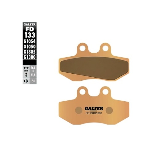 Brake Pads Galfer sintered front Rieju / Sherco / Beta Brake Pads Galfer sintered front Rieju / Sherco / Beta