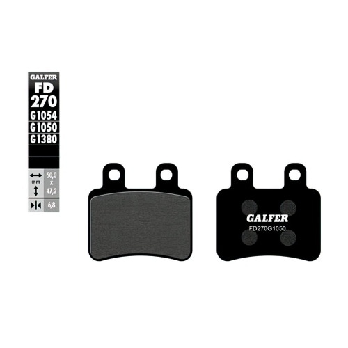 Brake Pads Galfer semi-metallic Scooter Yamaha DT Brake Pads Galfer semi-metallic Scooter Yamaha DT