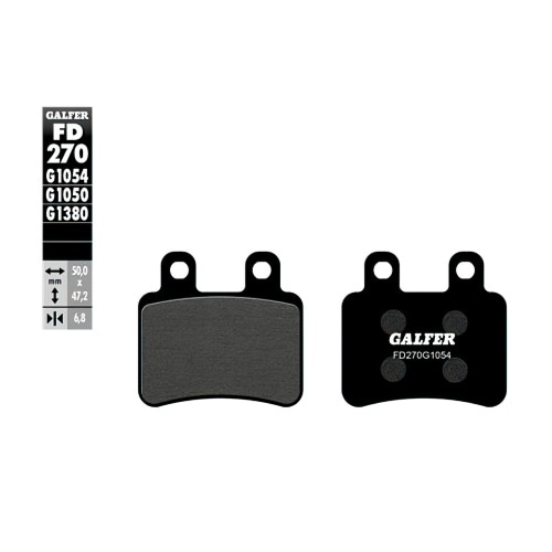 Brake Pads Galfer semi-metallic Yamaha DT Brake Pads Galfer semi-metallic Yamaha DT