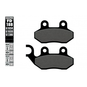 Тормозные колодки Galfer полуметаллические Peugeot Tweet