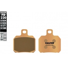 Brake pad set Galfer sintered metal, S36