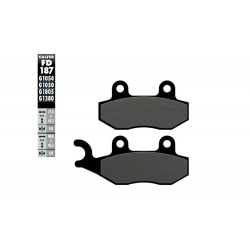 Bremžu uzlikas Galfer pusmetāla Kymco Agility Bremžu uzlikas Galfer pusmetāla Kymco Agility