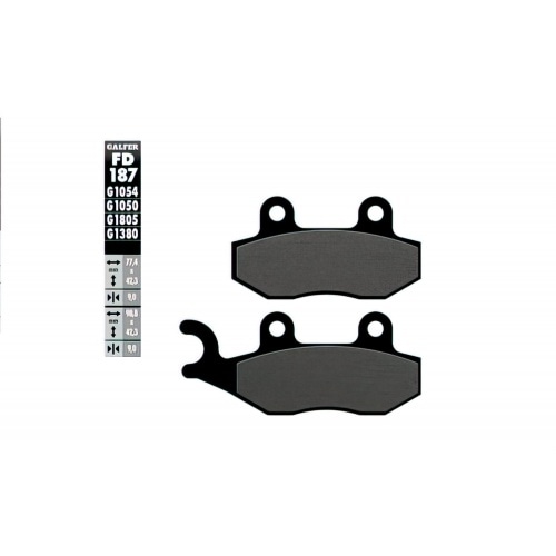 Bremžu uzlikas Galfer pusmetāla Kymco Agility Bremžu uzlikas Galfer pusmetāla Kymco Agility