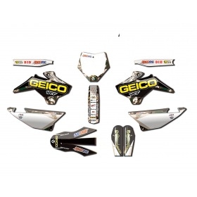 Grafiskais komplekts Geico Camo D'cor Pit Bike / Dirt Bike