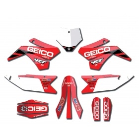 Grafiskais komplekts Geico D'cor 2019 Pit Bike YCF Bigy