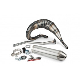 Exhaust with silencer Giannelli Enduro Alu Derbi Senda X-Treme