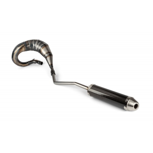 Exhaust with silencer Giannelli Enduro carbon Derbi Senda X-Treme Exhaust with silencer Giannelli Enduro carbon Derbi Senda X-Treme