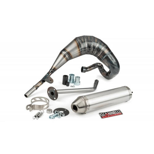 Exhaust with silencer Giannelli Enduro Alu Beta RR 2012 - 2020 Exhaust with silencer Giannelli Enduro Alu Beta RR 2012 - 2020