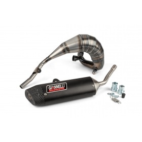 Exhaust with silencer Giannelli Enduro Black Beta RR Motard until 2022