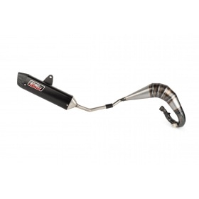 Exhaust with silencer Giannelli Enduro black Fantic Motor XE Euro 5