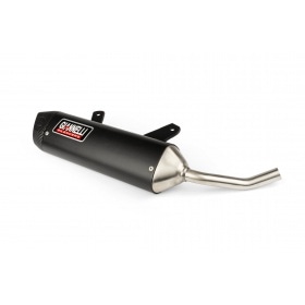 Exhaust with silencer Giannelli Enduro black Vent Derapage Euro 5