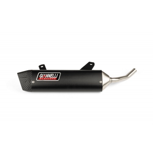 Exhaust with silencer Giannelli Enduro black Vent Derapage Euro 5 Exhaust with silencer Giannelli Enduro black Vent Derapage Euro 5