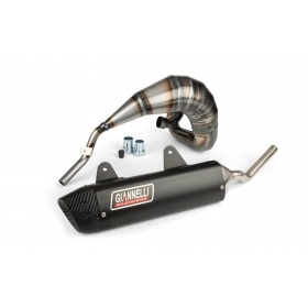 Exhaust with silencer Giannelli Enduro black Sherco SE 50 Euro 5