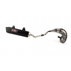 Exhaust with silencer Giannelli Enduro black Sherco SE 50 Euro 5