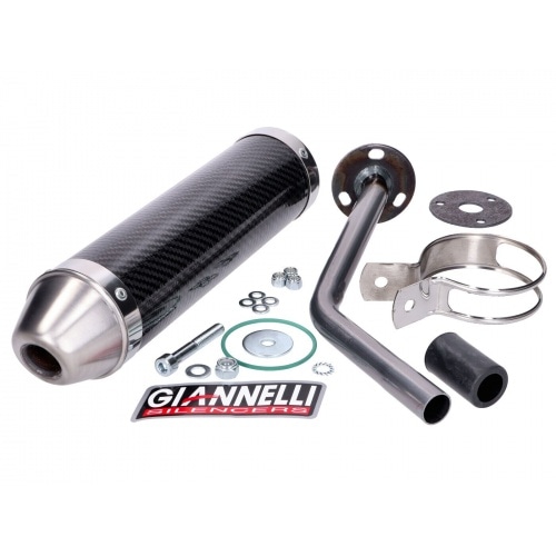Silencer Giannelli Enduro Carbon CE Aprilia RX 50 1999 - 2004 Silencer Giannelli Enduro Carbon CE Aprilia RX 50 1999 - 2004